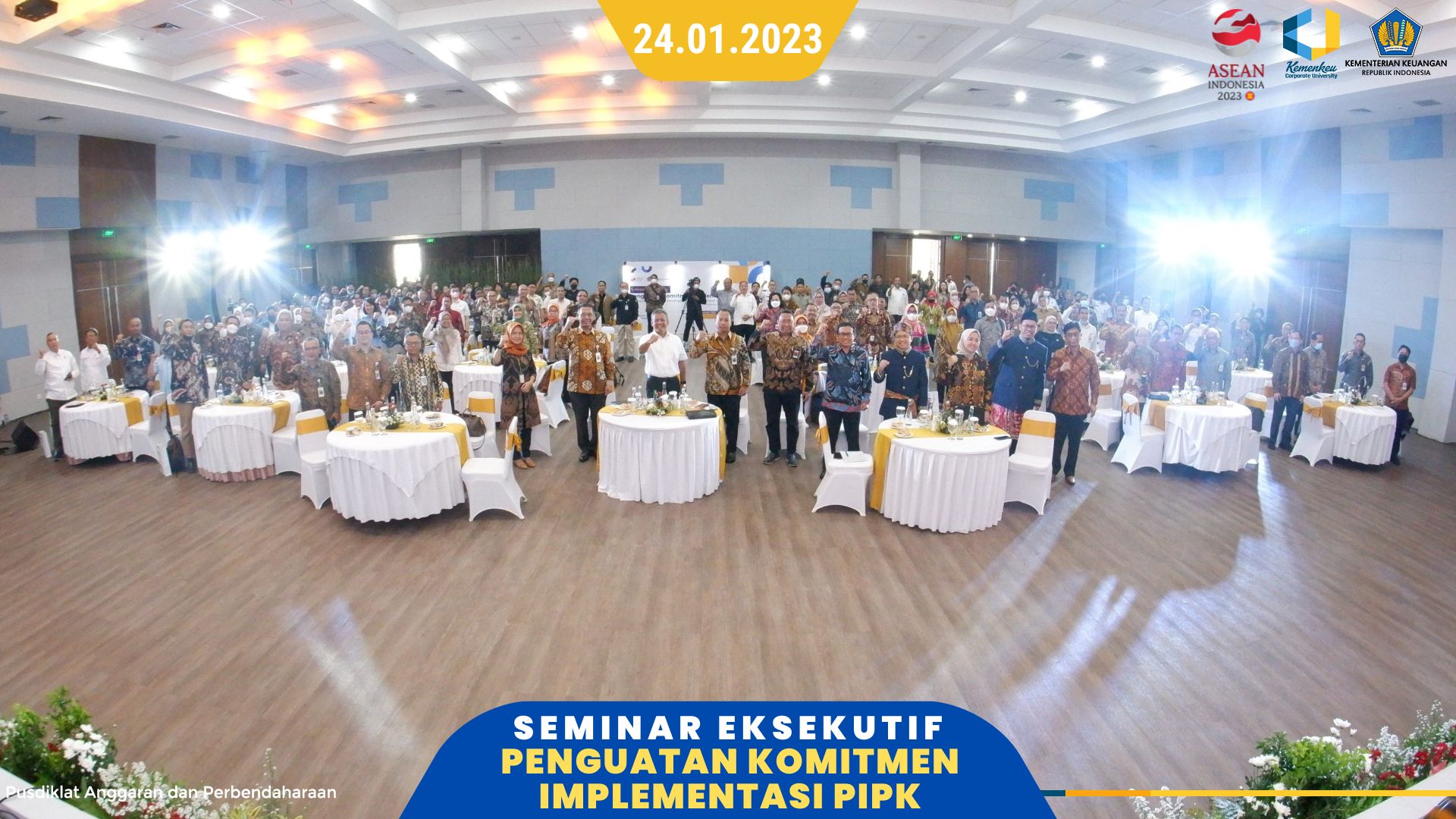 Seminar Eksekutif Penguatan Komitmen Implementasi PIPK
