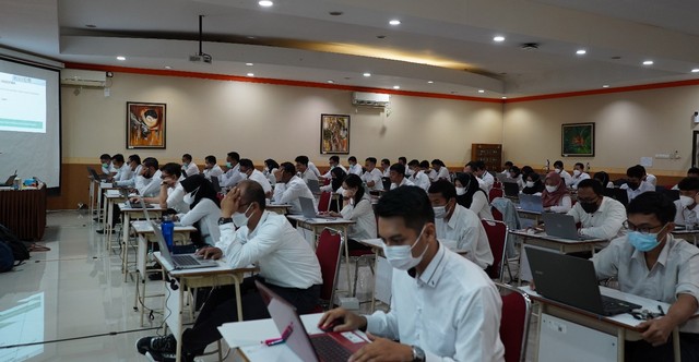 Balai Diklat Keuangan Malang turut sukseskan Ujian Penyesuaian Kenaikan Pangkat (UPKP) Tingkat IV, V, dan VI Tahun 2022