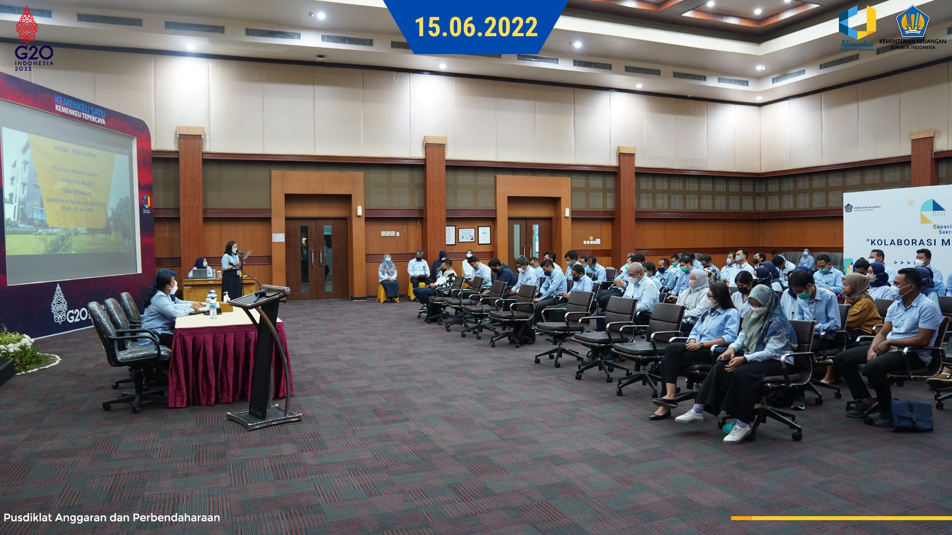 Penutupan Pelatihan Pembina Jabatan Fungsional Perbendaharaan Angkatan IV