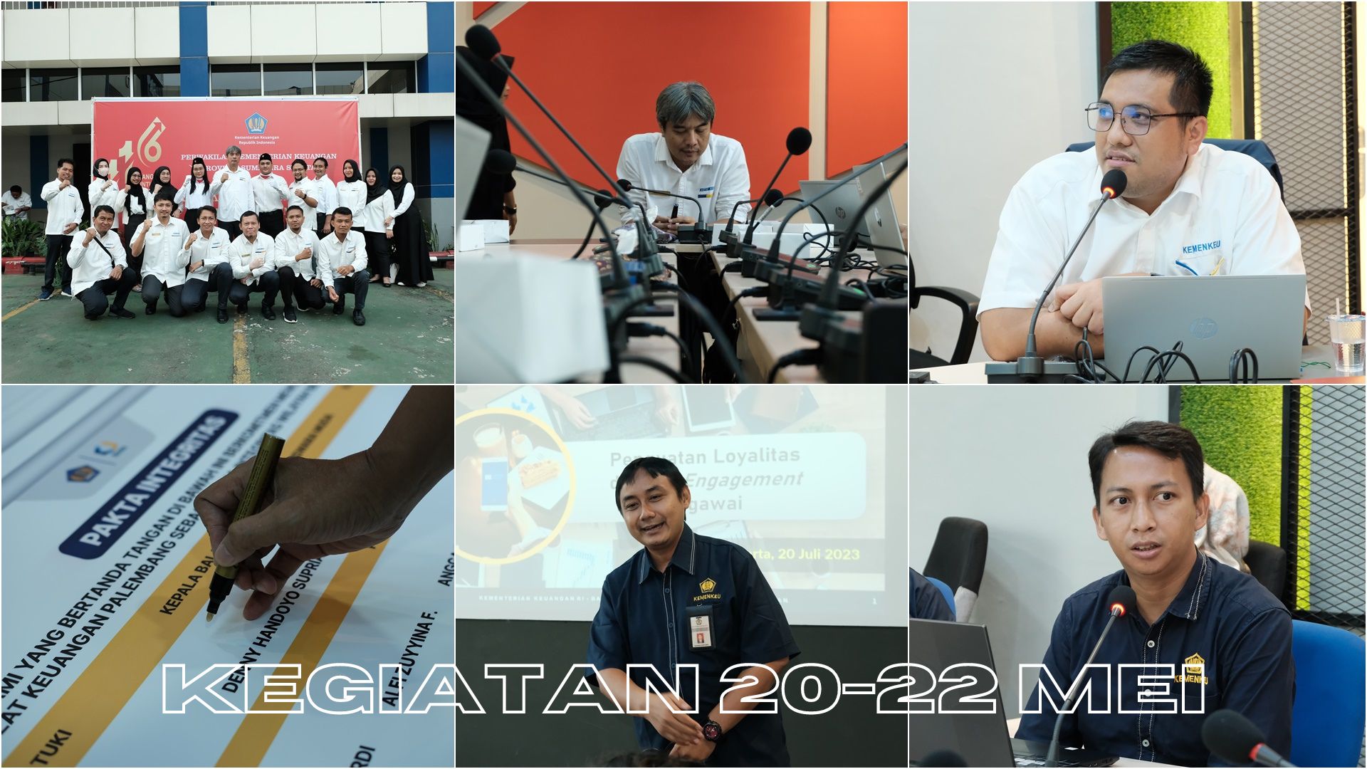BDK Palembang Pekan Ini : 20 s.d. 22 Mei 2024