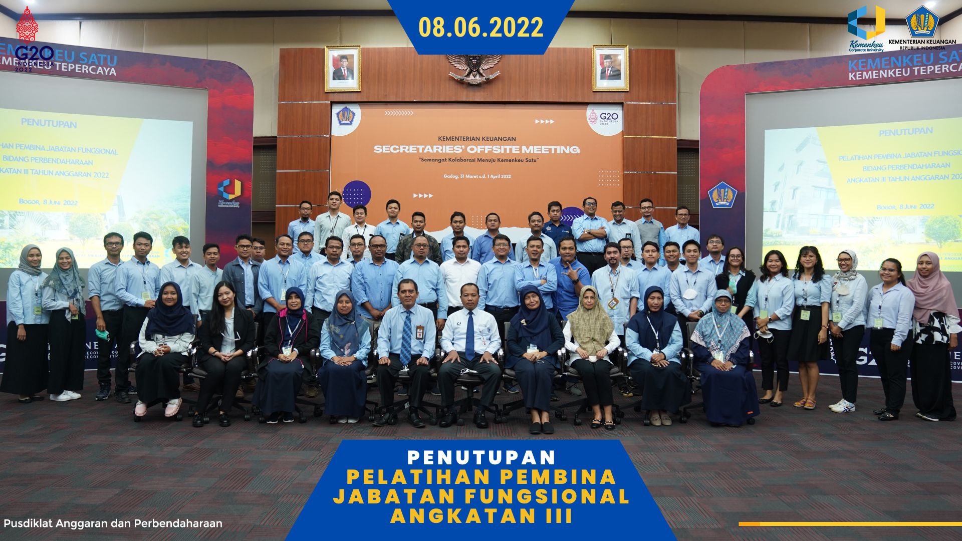 Penutupan Pelatihan Pembina Jabatan Fungsional Angkatan III