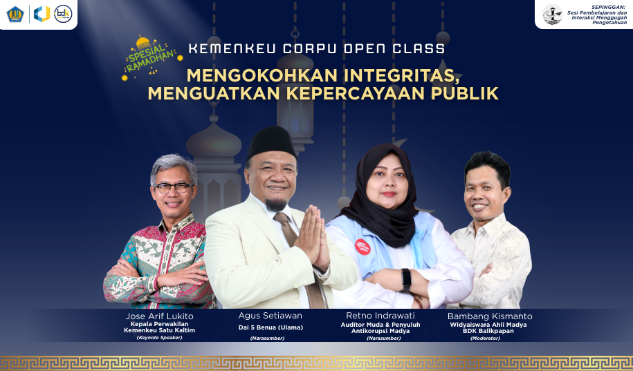 Ramadan Jadi Momentum Refleksi Integritas, BDK Balikpapan Gelar KCOC Spesial