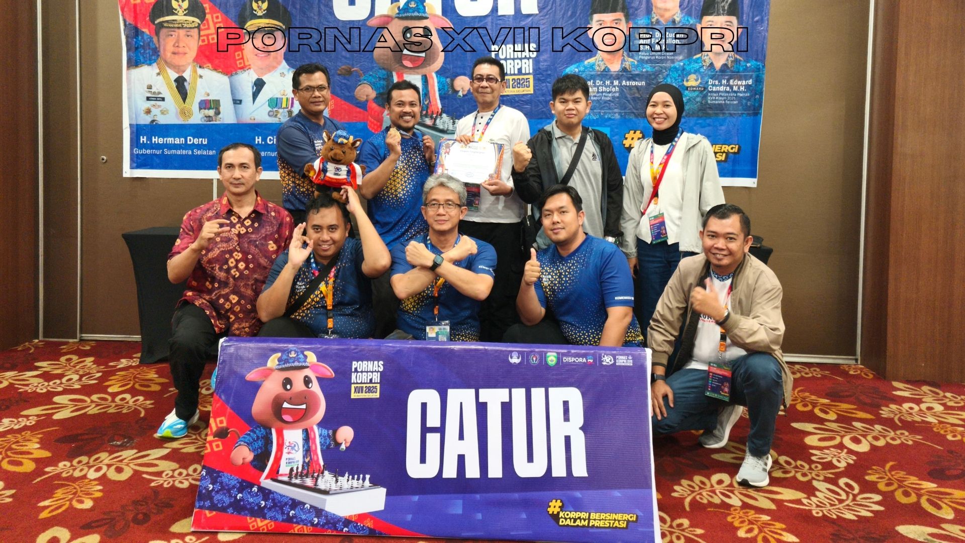 Perhelatan Olahraga ASN Se-Indonesia di Kota Palembang, Kemenkeu Raih Satu Emas