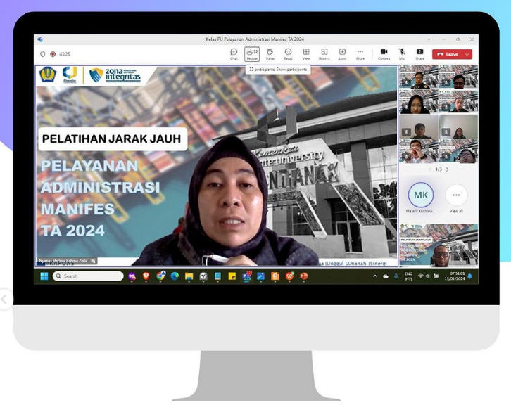 PJJ Pelayanan Administrasi Manifes, Pelatihan Pertama di Tahun 2024 🥳
