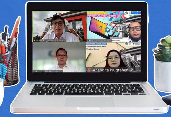 Pembukaan PJJ Pengelolaan Media Sosial dan PJJ Communication Skills Tingkat Dasar