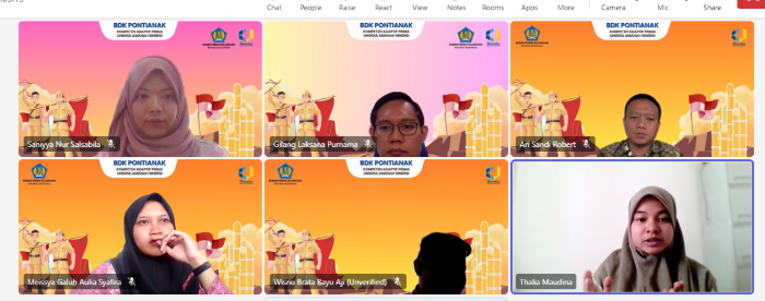 Pembelajaran Terintegrasi Mandiri “Visualisasi Cerita: Membuat Alur Cerita dan Storyboard yang Menarik di BDK Pontianak”