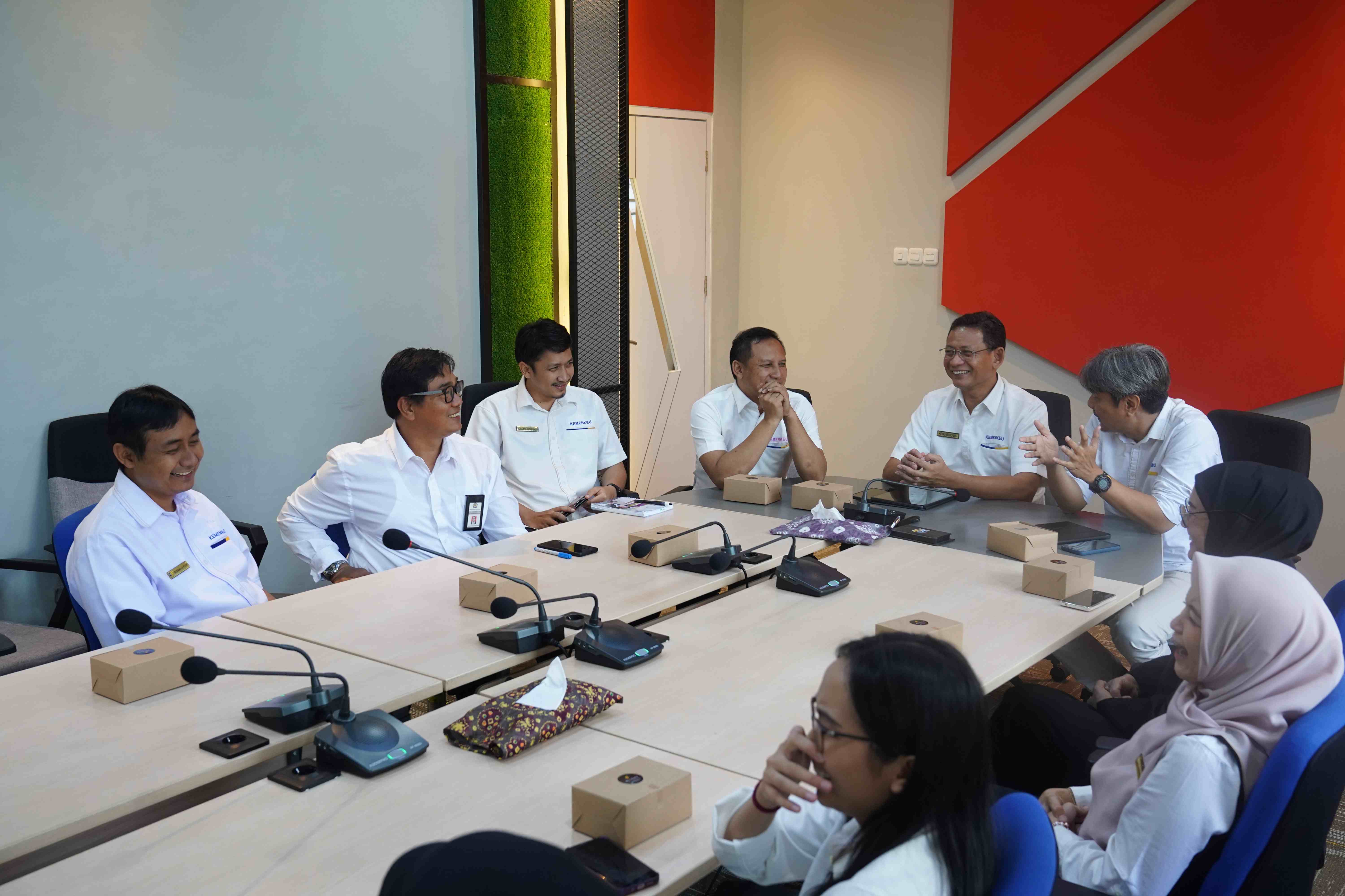 Kunjungan Kerja Kepala Pusdiklat KNPK ke BDK Palembang, Kanwil DJPb Provinsi Sumatera Selatan dan Kanwil DJKN Sumatera Selatan, Jambi dan Bangka Belitung