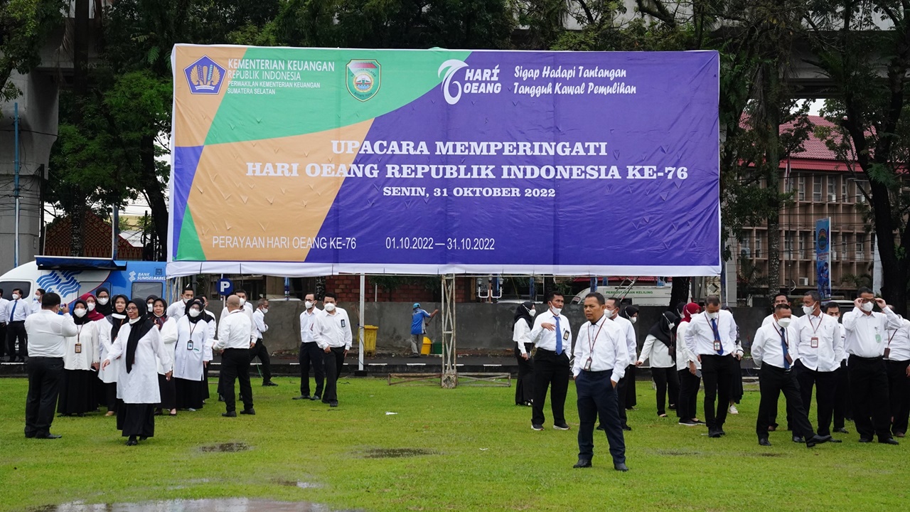 Upacara Peringatan HORI ke-76:  Sigap Hadapi Tantangan, Tangguh Kawal Pemulihan