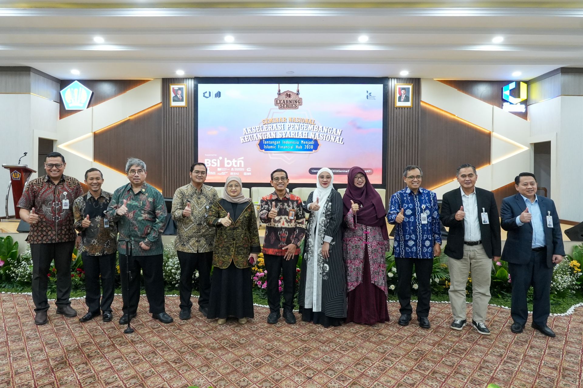 PUSDIKLAT KEUANGAN PUBLIK MENYELENGGARAKAN SEMINAR NASIONAL AKSELERASI PENGEMBANGAN KEUANGAN SYARIAH NASIONAL