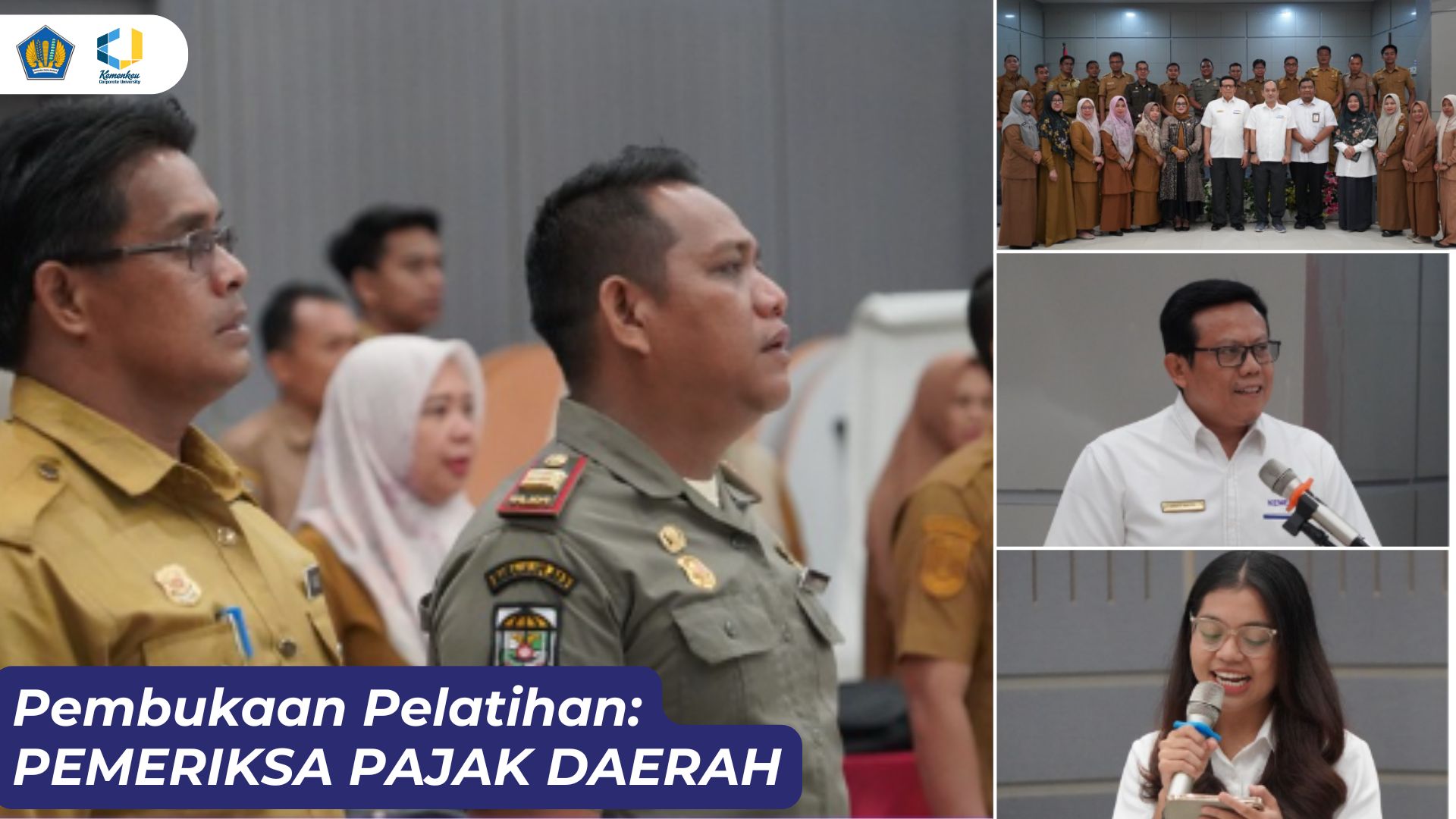 Pembukaan Pelatihan Pemeriksa Pajak Daerah
