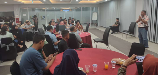 Penyambutan Peserta Lolos Seleksi Final Lomba Cepat Tepat Perpajakan