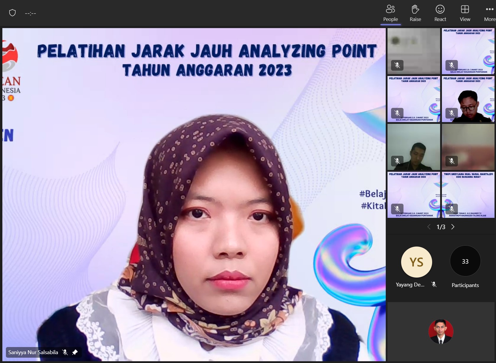 Balai Diklat Keuangan Pontianak Kembali Selenggarakan Pelatihan Jarak Jauh