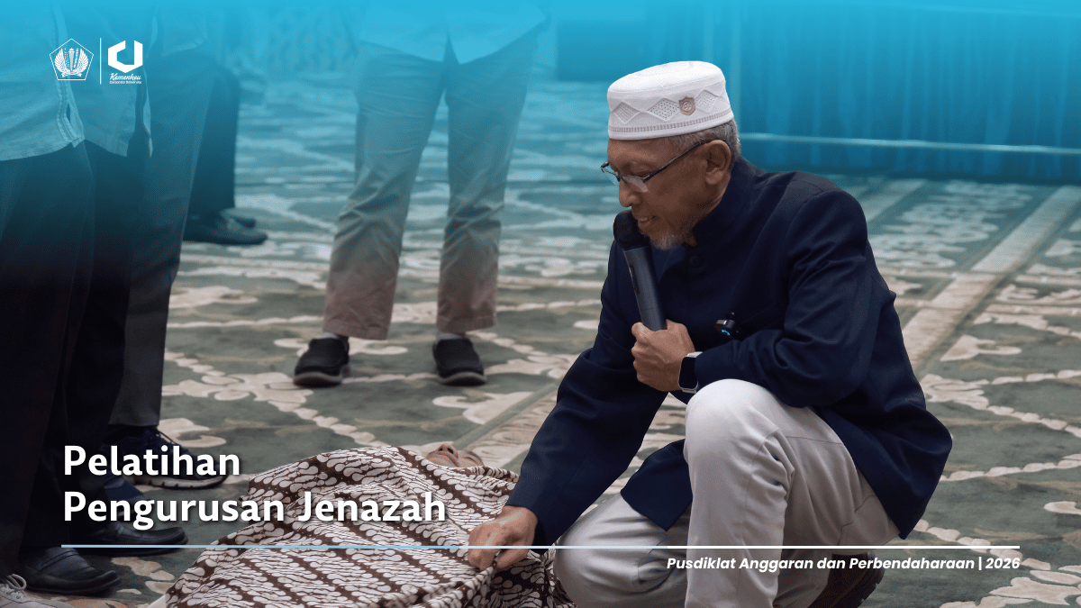 Pusdiklat Anggaran dan Perbendaharaan Gelar Pelatihan Pengurusan Jenazah sebagai Sarana Refleksi di Bulan Ramadan