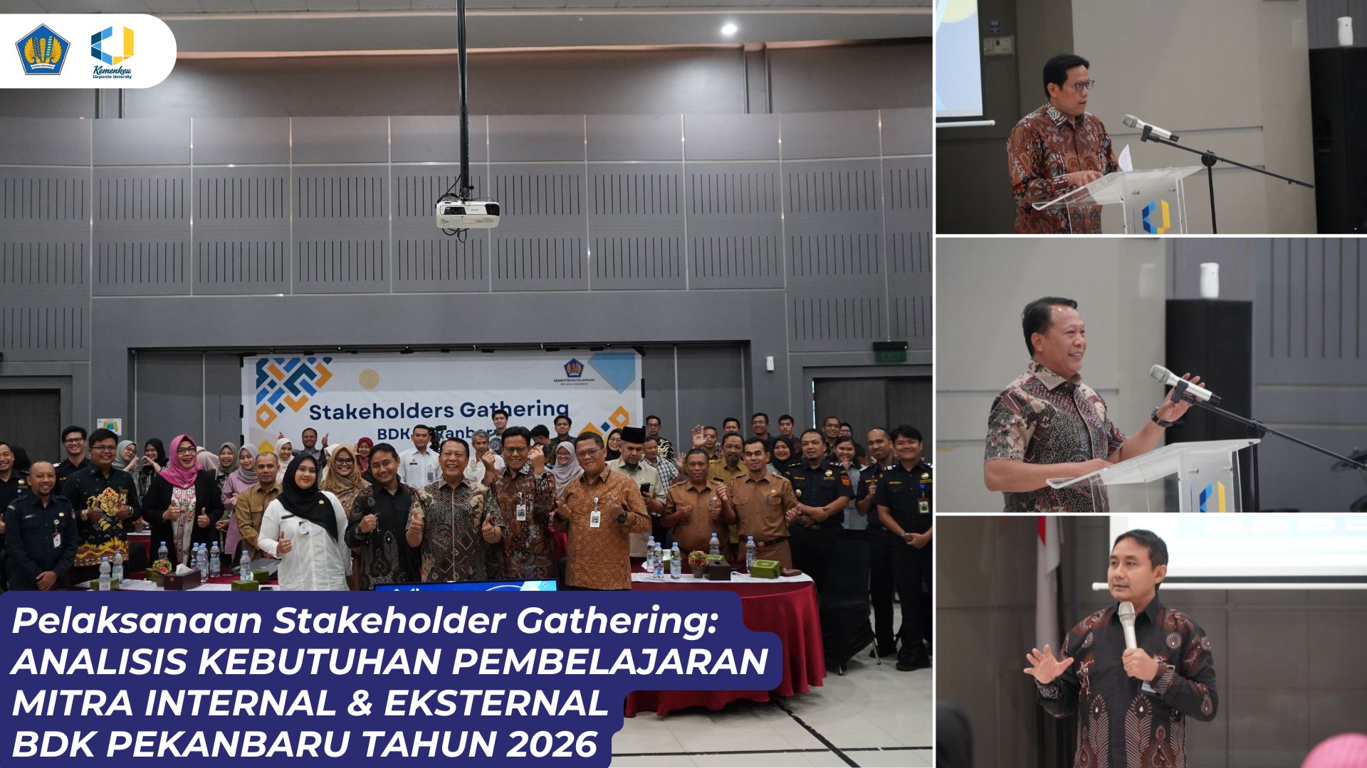 Stakeholder Gathering BDK Pekanbaru Tahun 2026