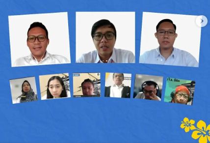 Pembukaan Pelatihan Jarak Jauh Legal Drafting dan Pelatihan Jarak Jauh Pengelolaan Transfer ke Daerah (TKD) Angkatan I