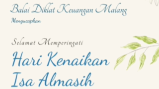 Selamat Memperingati Kenaikan Isa Almasih