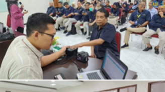 Perekaman Biometrik Taspen di BDK Malang