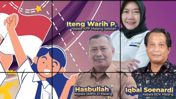 Kolaborasi BDK Malang dan KPP Pratama Malang Selatan Pajak Bertutur