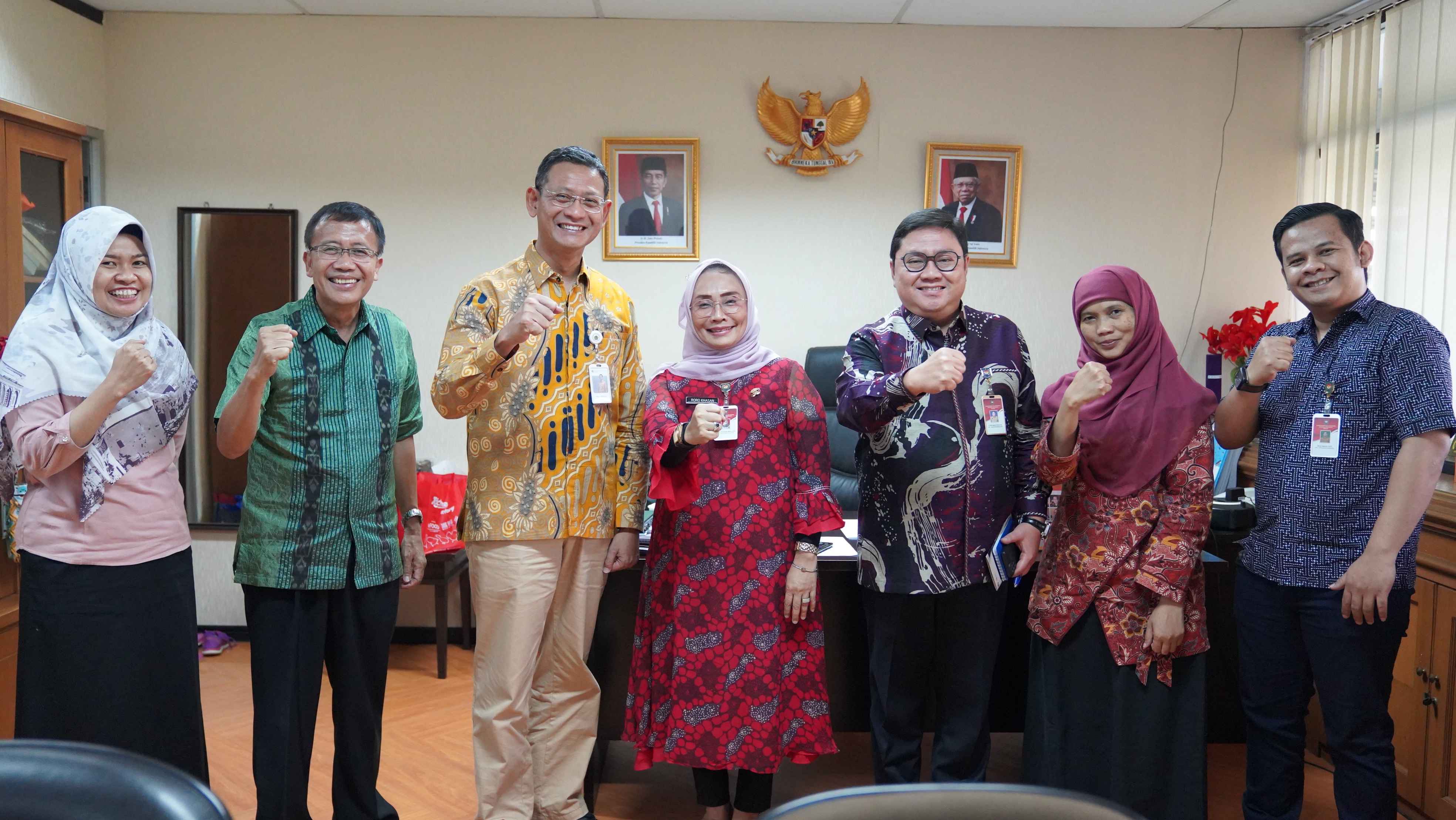 Pusdiklat KNPK melaksanakan Audiensi program unggulan Pusdiklat KNPK tahun 2023 ke BPSDM Kementerian Dalam Negeri