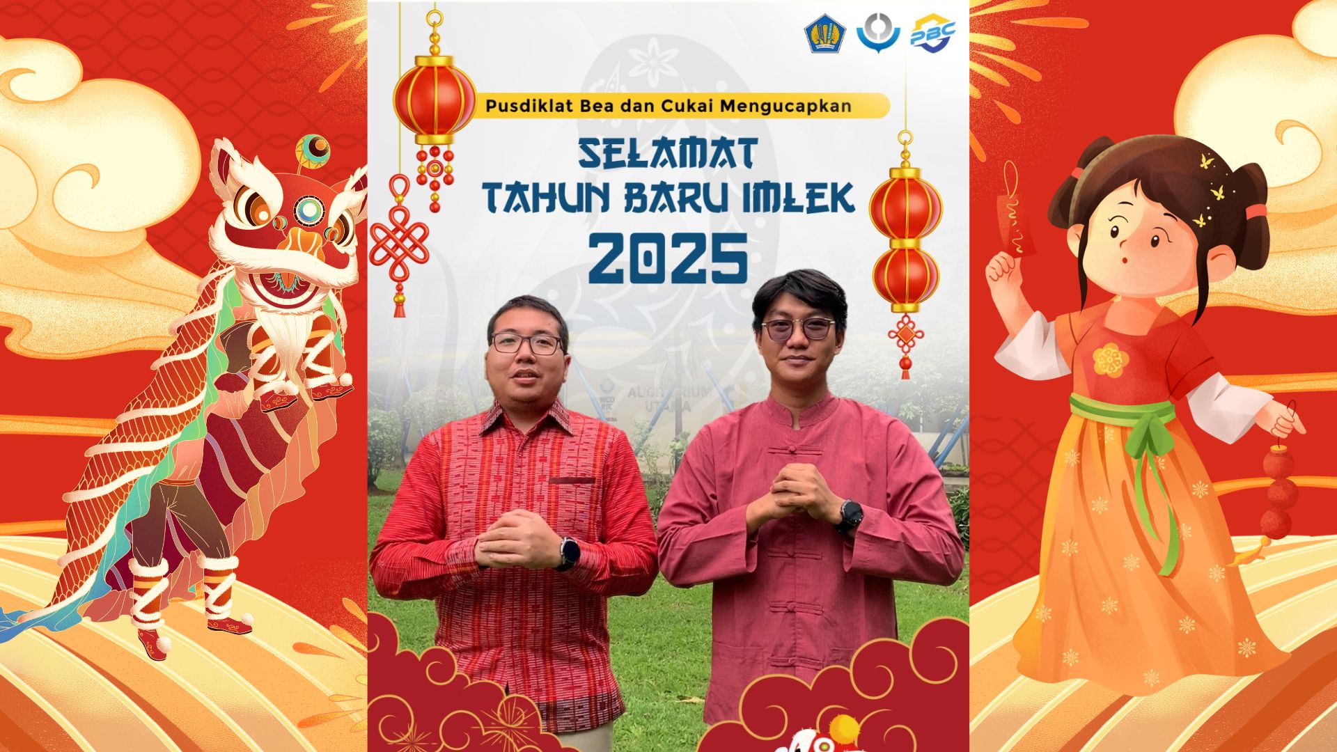Peringatan Tahun Baru Tahun Baru China 2576 Kongzili/ 2025 Masehi!