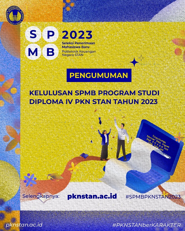 Pengumuman Kelulusan SPMB Reguler PKN STAN Tahun 2023