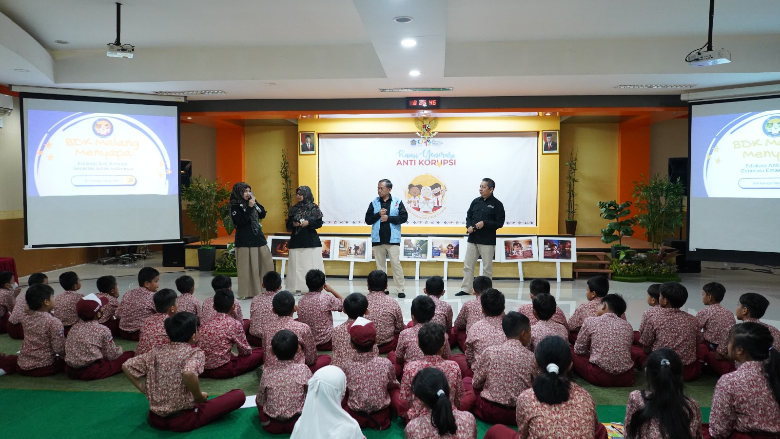 BDK Malang Menyapa: Edukasi Anti Korupsi Generasi Emas Indonesia