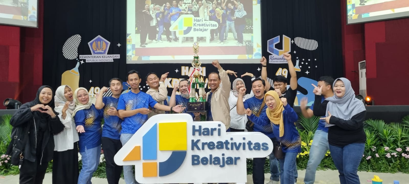 Pusdiklat Pajak Raih Juara Umum dalam Perayaan Hari Kreativitas Belajar Tahun 2024