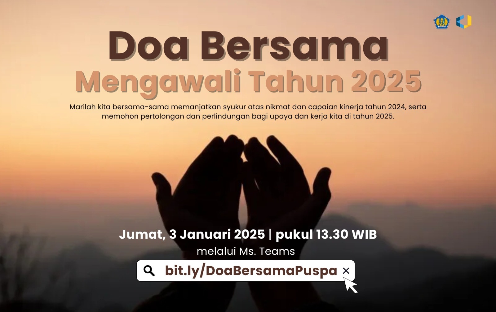 Pusdiklat Pajak Adakan Doa Bersama Mengawali Tahun 2025
