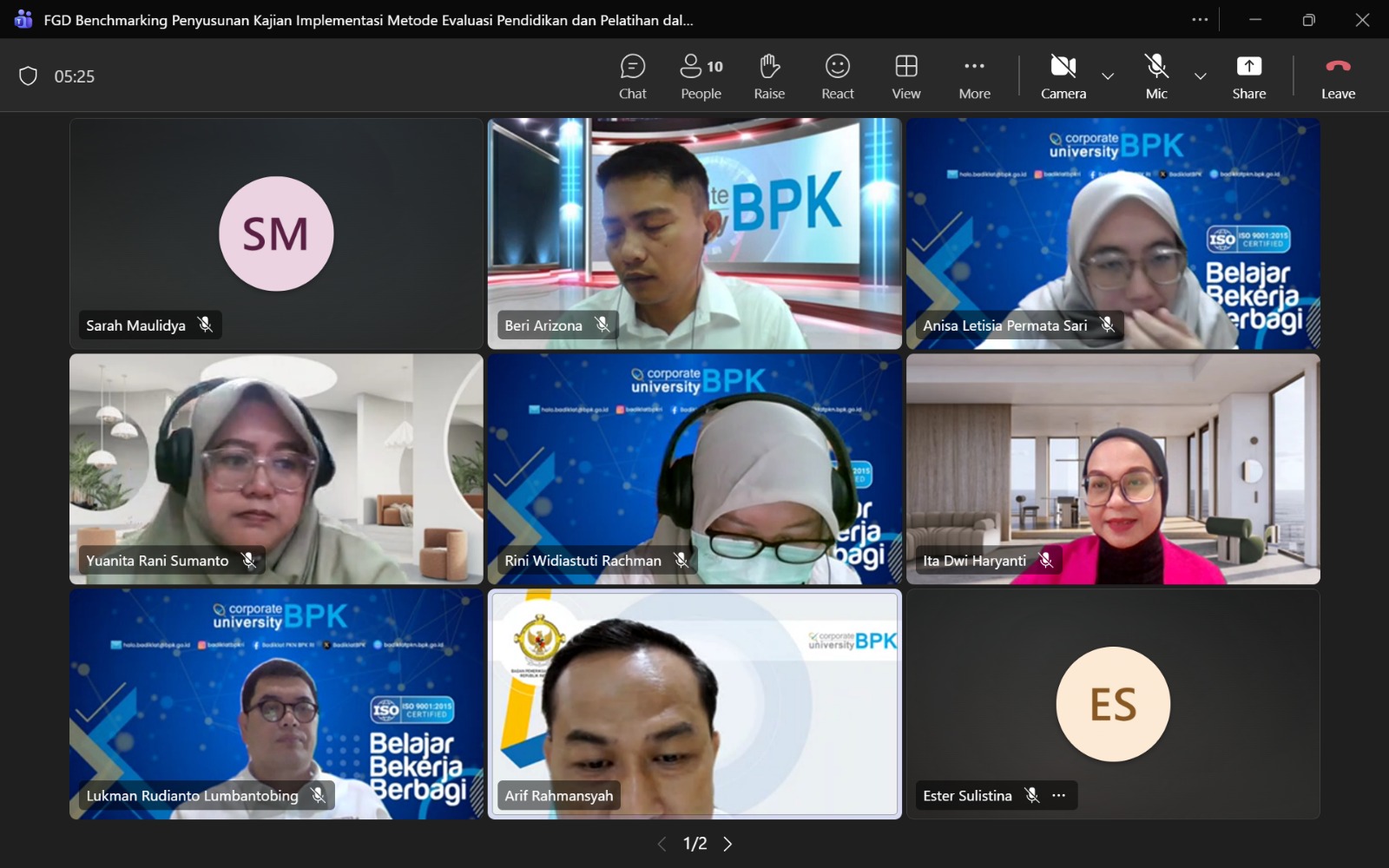 Penguatan Metode Evaluasi Pembelajaran Jadi Fokus FGD Benchmarking Badiklat PKN BPK RI di BPPK