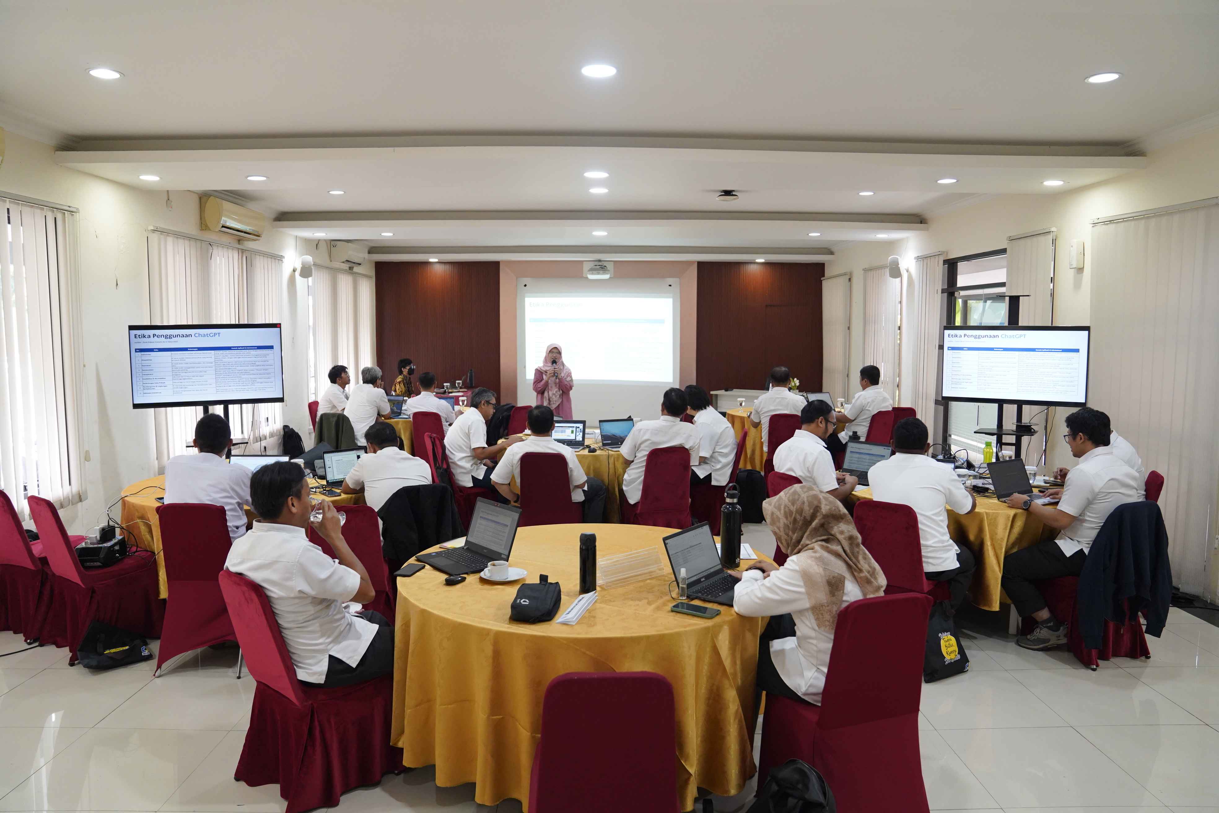 Pembukaan Pelatihan di Pusdiklat Keuangan Publik (8 September 2025)