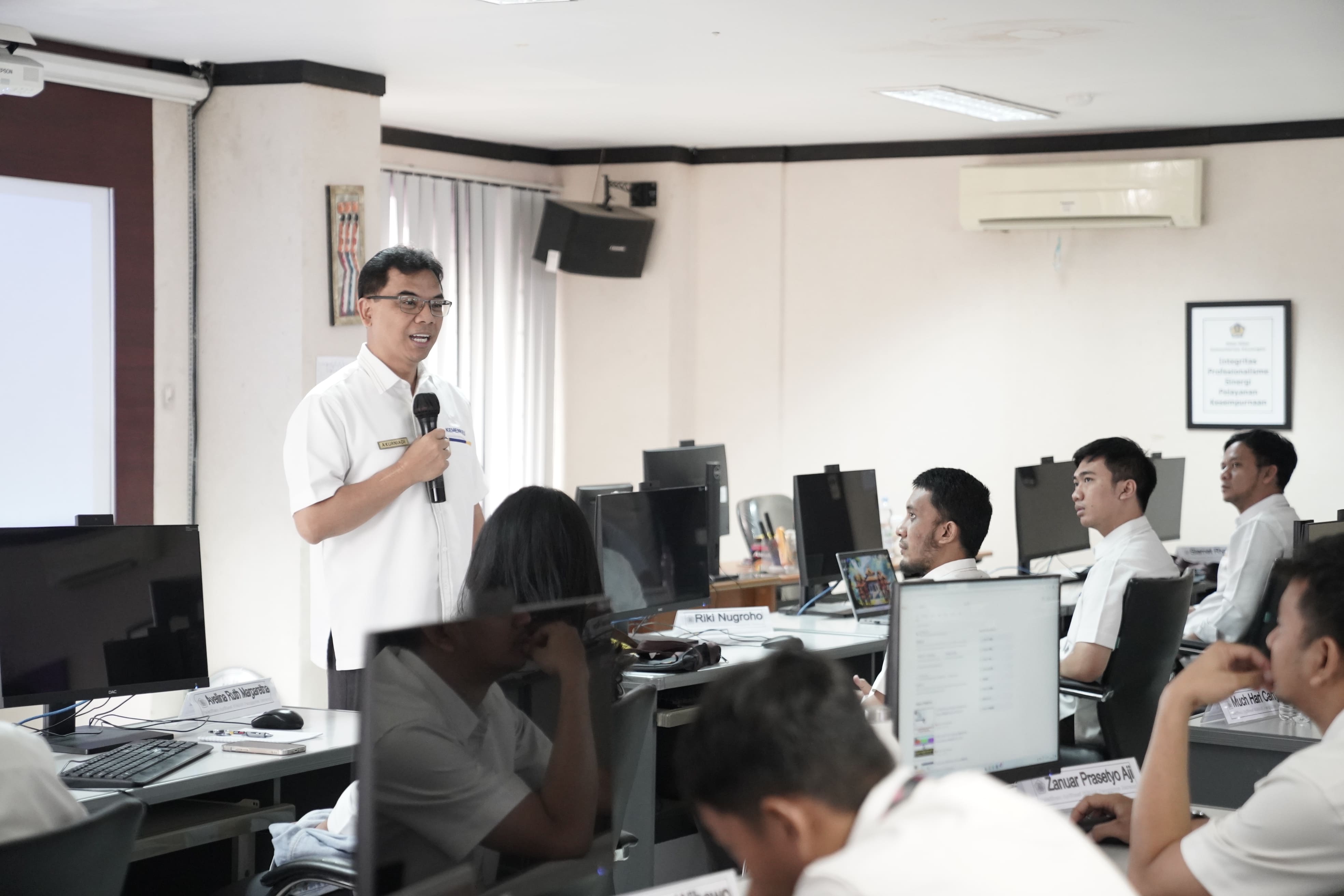 Pembukaan Pelatihan di Pusdiklat Keuangan Publik (29 September 2025)