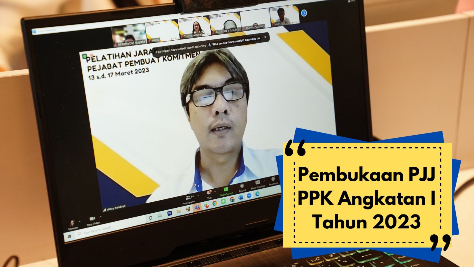 Pengembangan Kompetensi PPK melalui Pelatihan Jarak Jauh