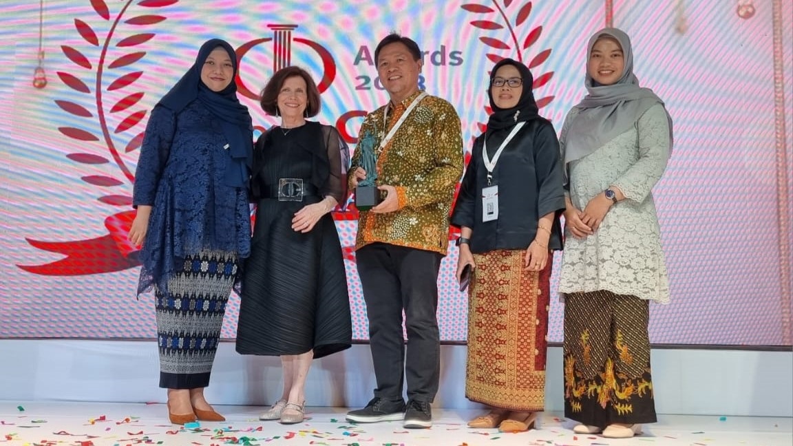 Kemenkeu Corpu Raih Business Impact Silver Award Pada GlobalCCU Awards 2023