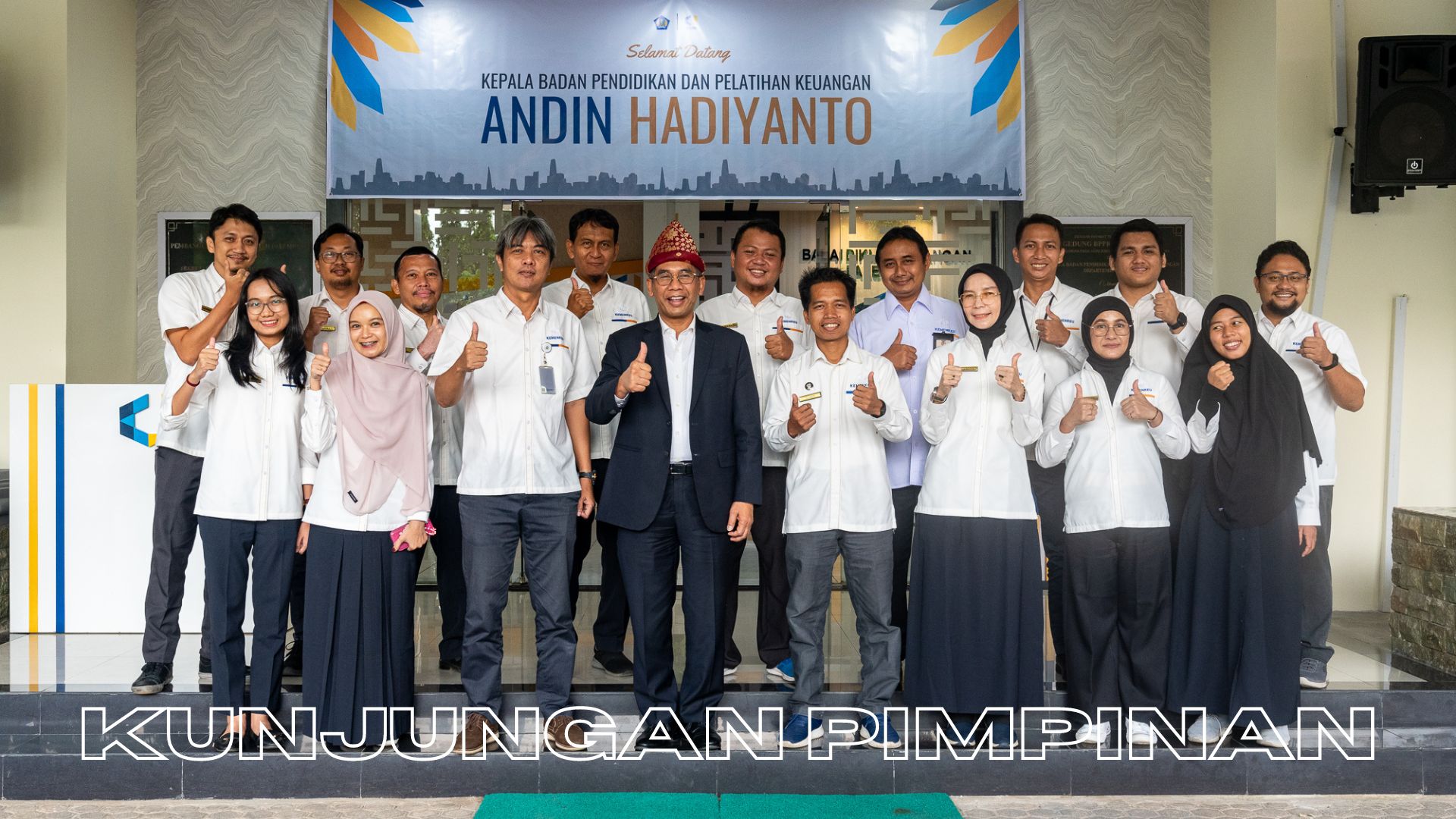 Kunjungan Pimpinan Tinggi BPPK ke Balai Diklat Keuangan Palembang