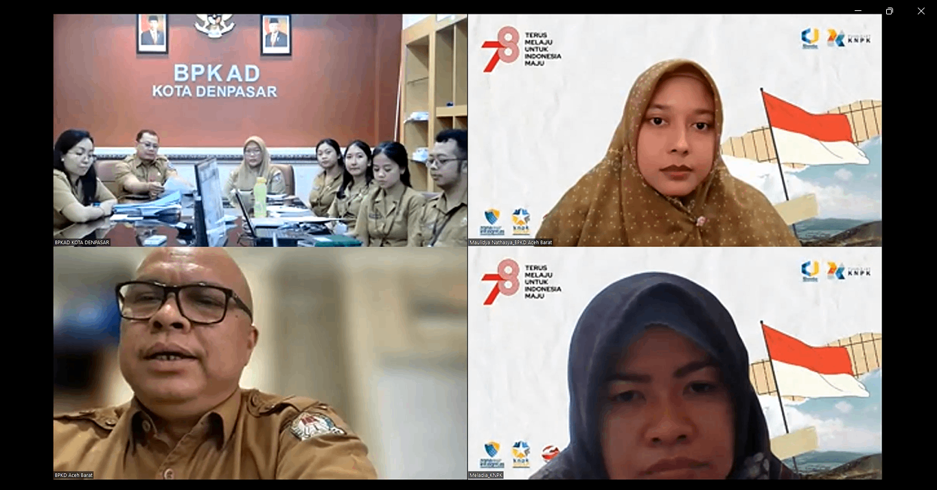 Pusdiklat KNPK Menyelenggarakan Kegiatan Monitoring dan Evaluasi Hasil Implementasi Proyek Pelatihan Pengelolaan Keuangan Daerah (Blended Learning) dengan Metode Project Based Learning
