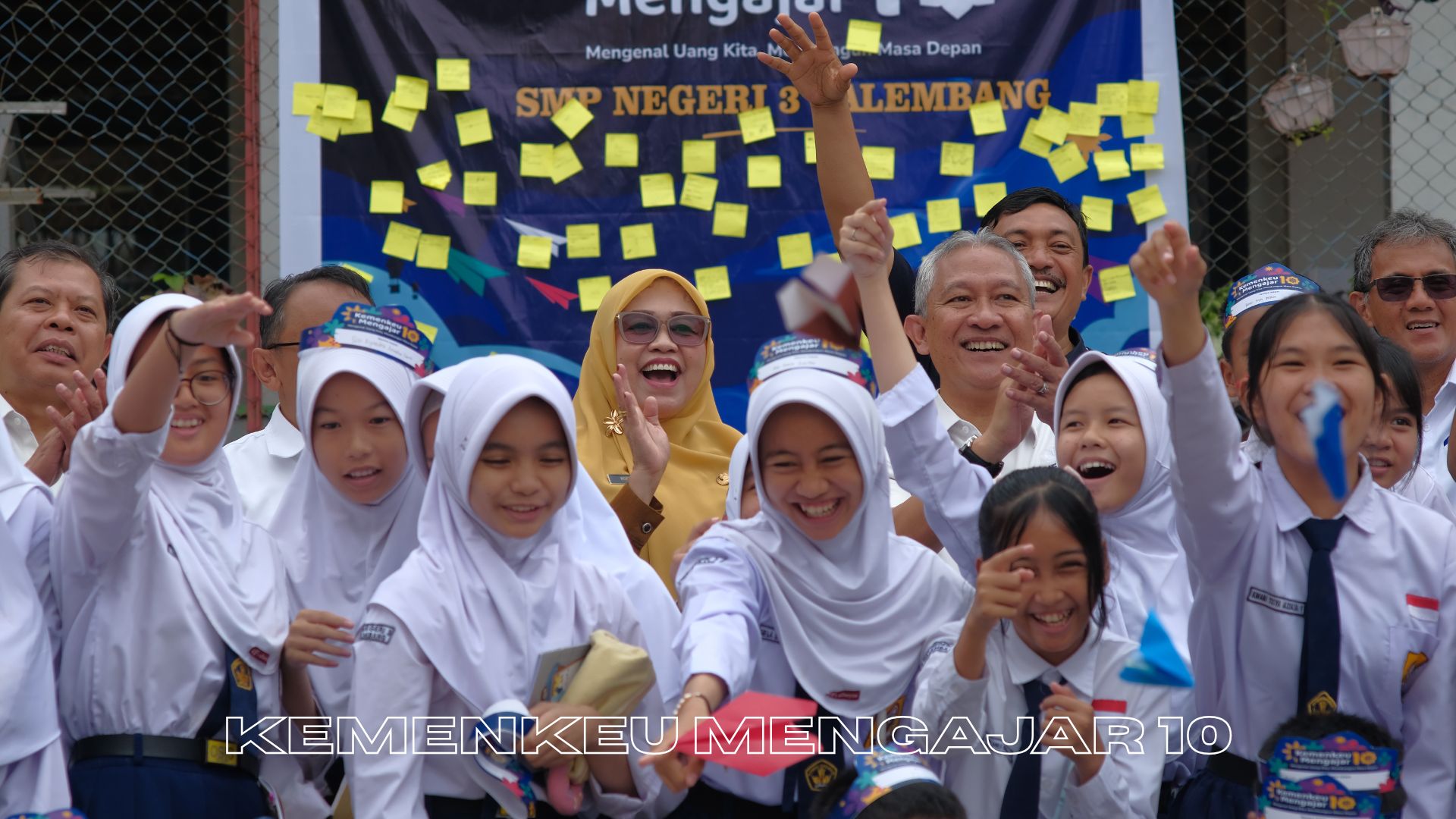 Antusiasme Siswa di Kemenkeu Mengajar 10 Sumatera Selatan