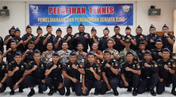 Pelatihan Teknis Pemeliharaan Dan Penggunaan Senjata DJBC Resmi Ditutup