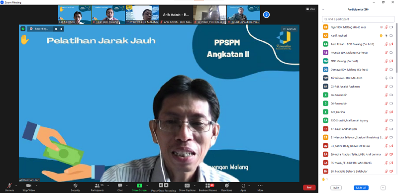 Penutupan Pelatihan Jarak Jauh Pejabat Penandatangan Surat Perintah Membayar Angkatan 2 Tahun 2023