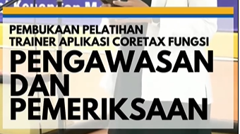 Pembukaan Pelatihan Trainer Aplikasi Coretax Tahun 2024