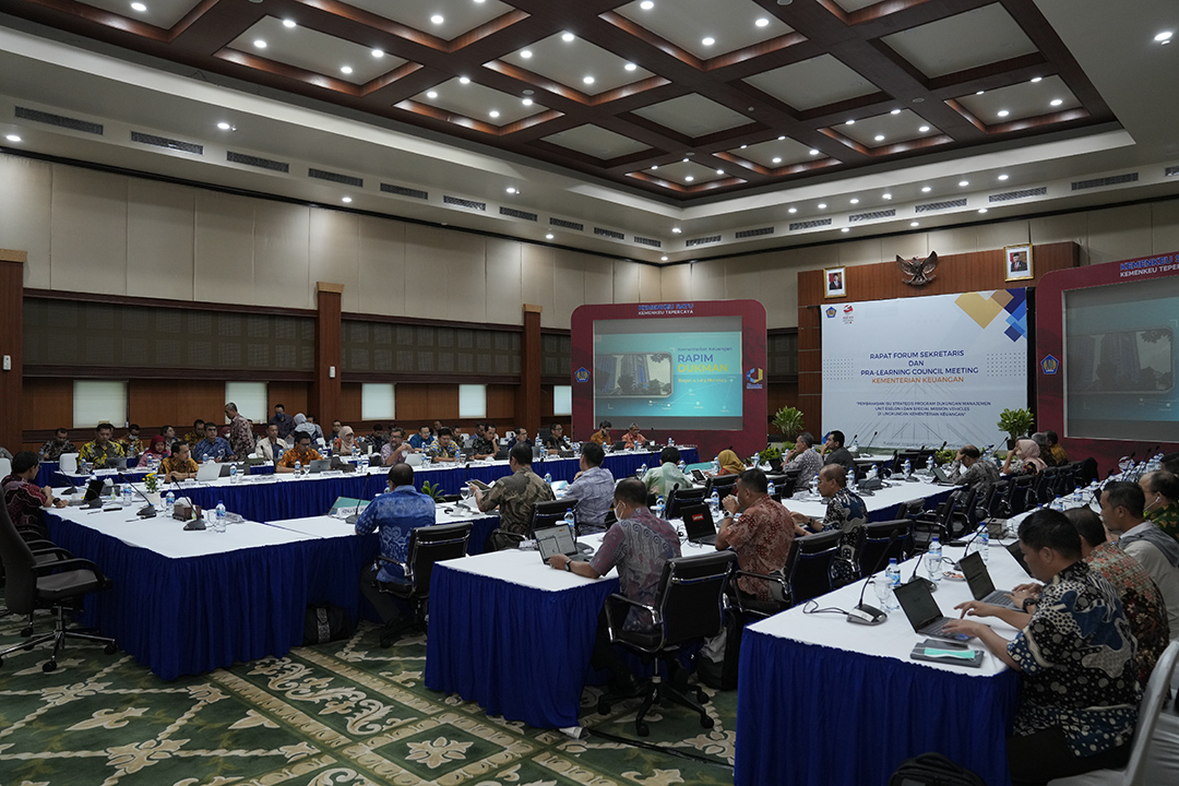 Penyelenggaraan Forum Sekretaris dan Pra-Learning Council Meeting (LCM) Kementerian Keuangan