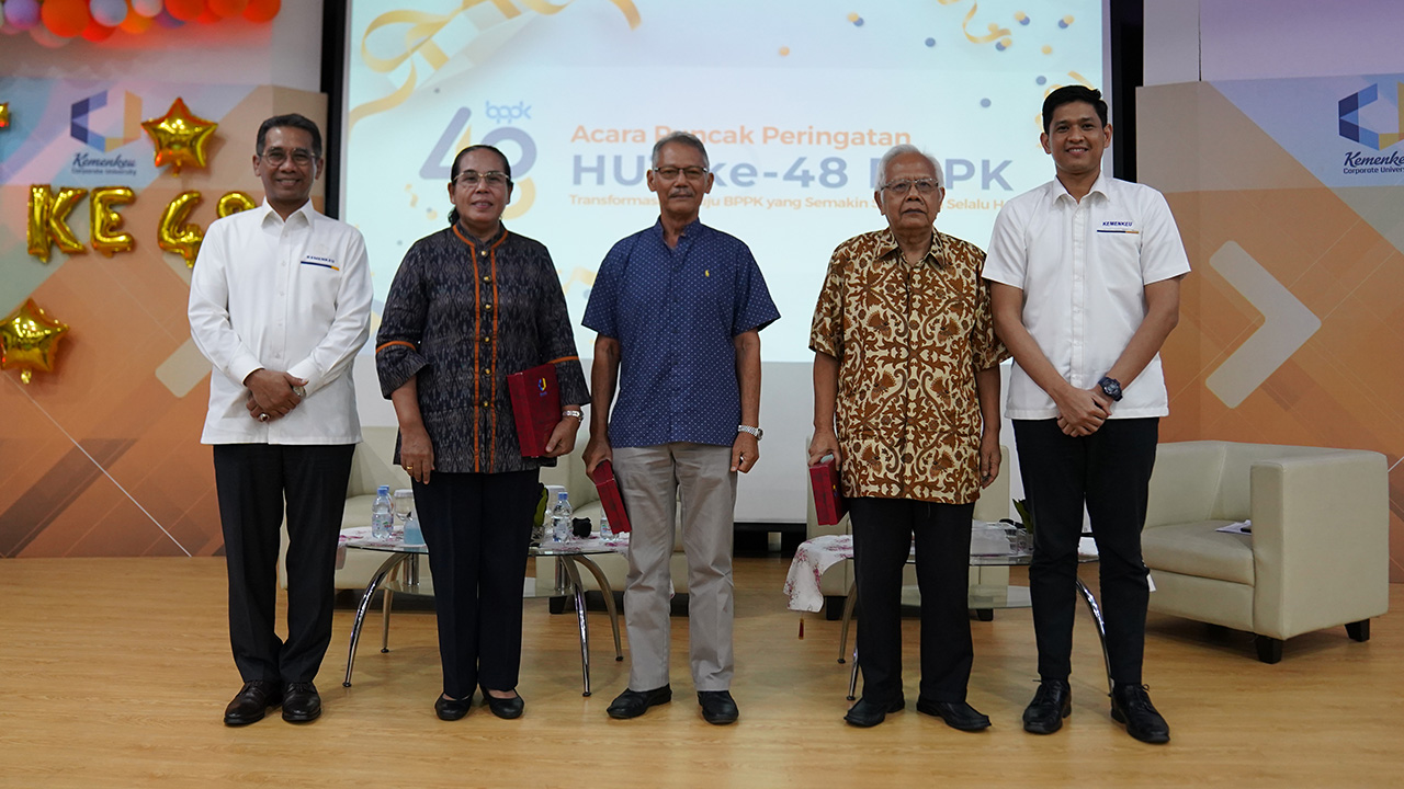 Acara Puncak Peringatan HUT ke-48 BPPK serta Peresmian Focus Room dan Ruang Kerja Komunal