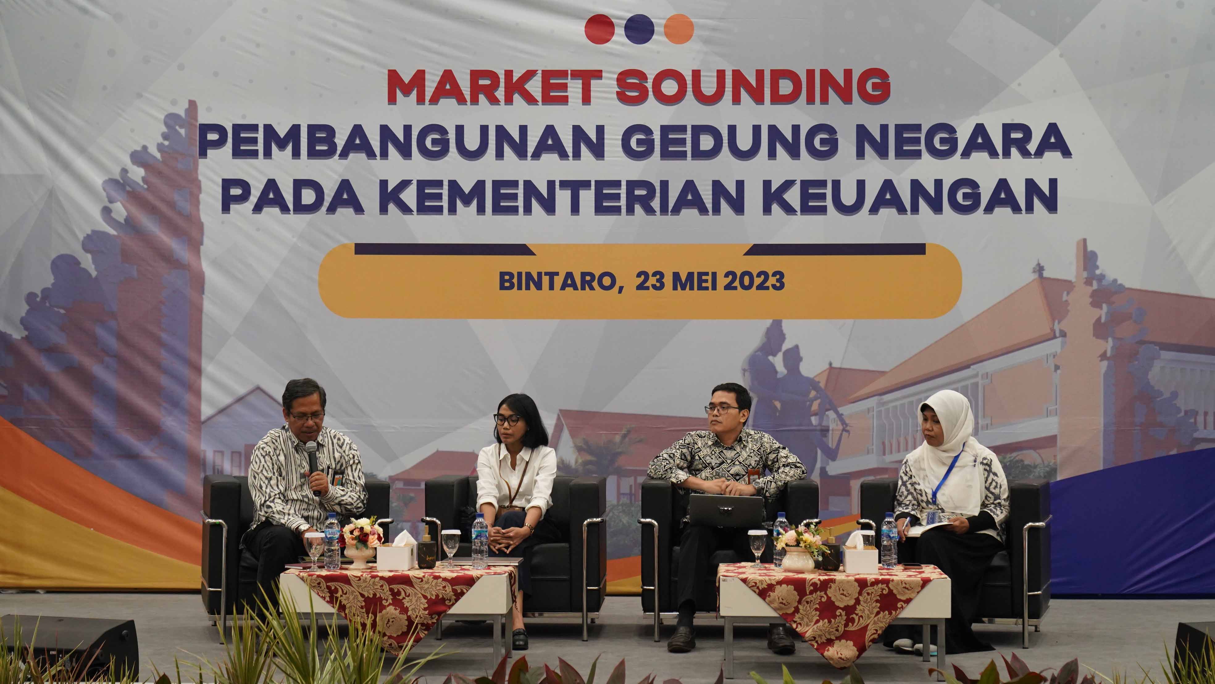 BPPK Selenggarakan Market Sounding Pembangunan Gedung Negara Pada Kementerian Keuangan