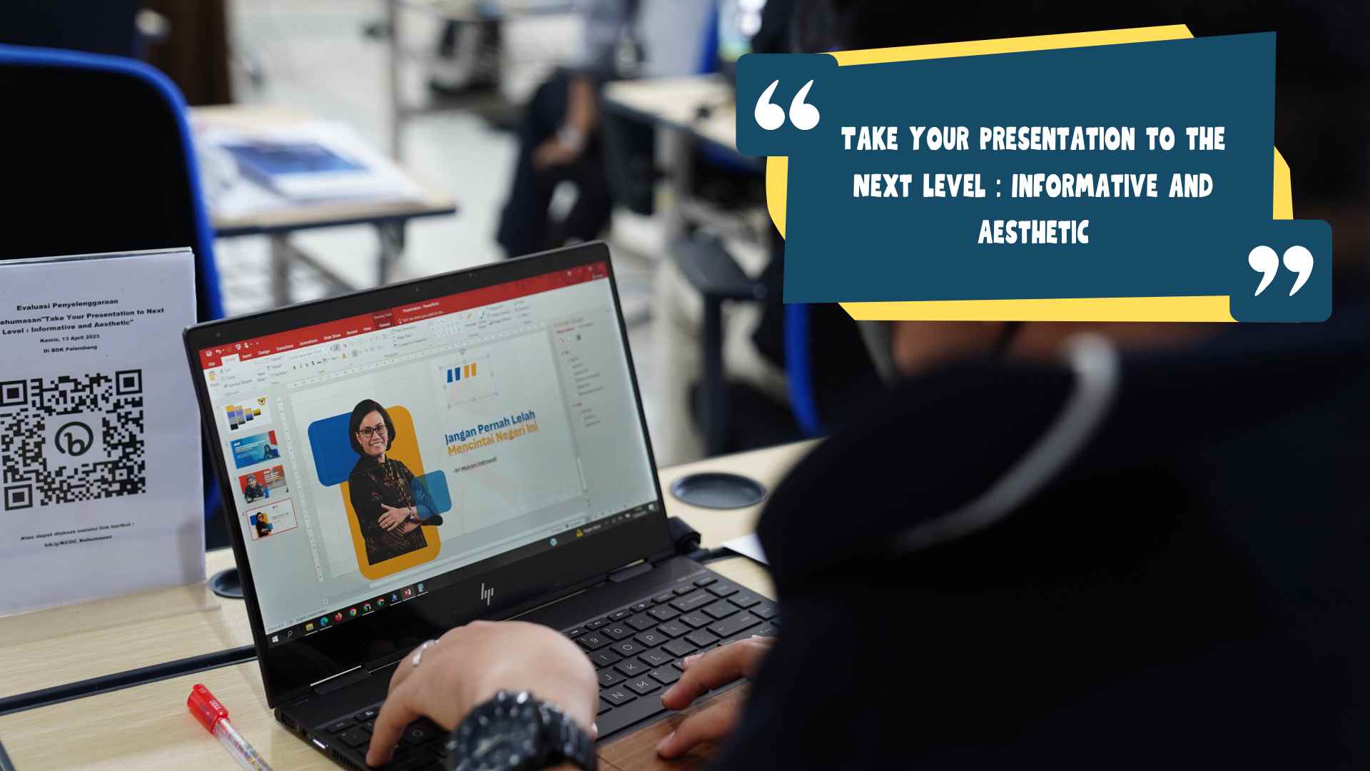 Take Your Presentation to the Next Level : Informative and Aesthetic