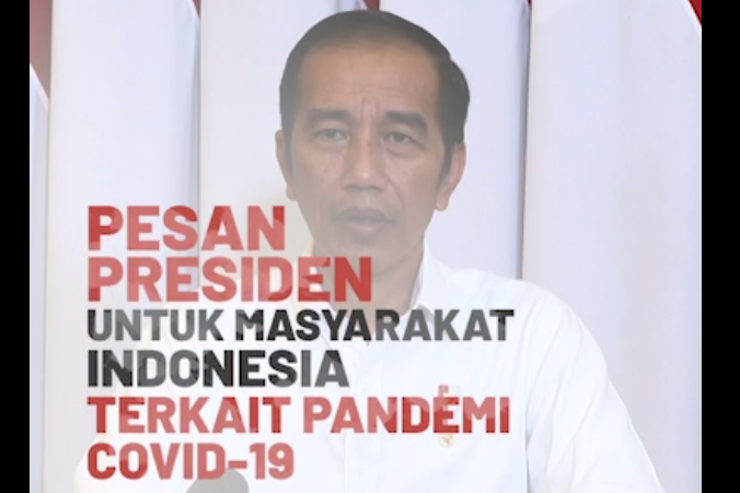 Pesan Presiden untuk Masyarakat Indonesia terkait Pandemi Covid-19