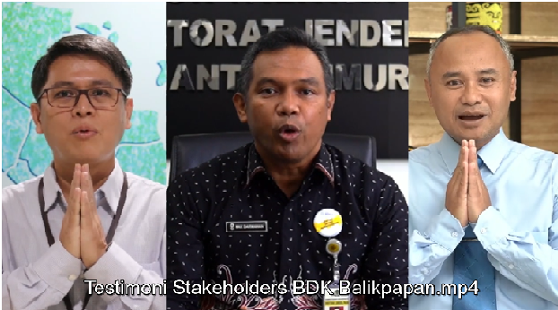 Testimoni Pelayanan di Zona Integritas BDK Balikpapan