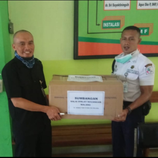 Bantu Penanganan Corona, BDK Malang Donasi Alat Pelindung Diri untuk Rumah Sakit Syaiful Anwar (RSSA) Malang