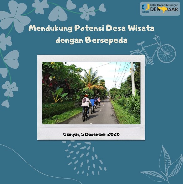 Mendukung Potensi Desa Wisata dengan Bersepeda