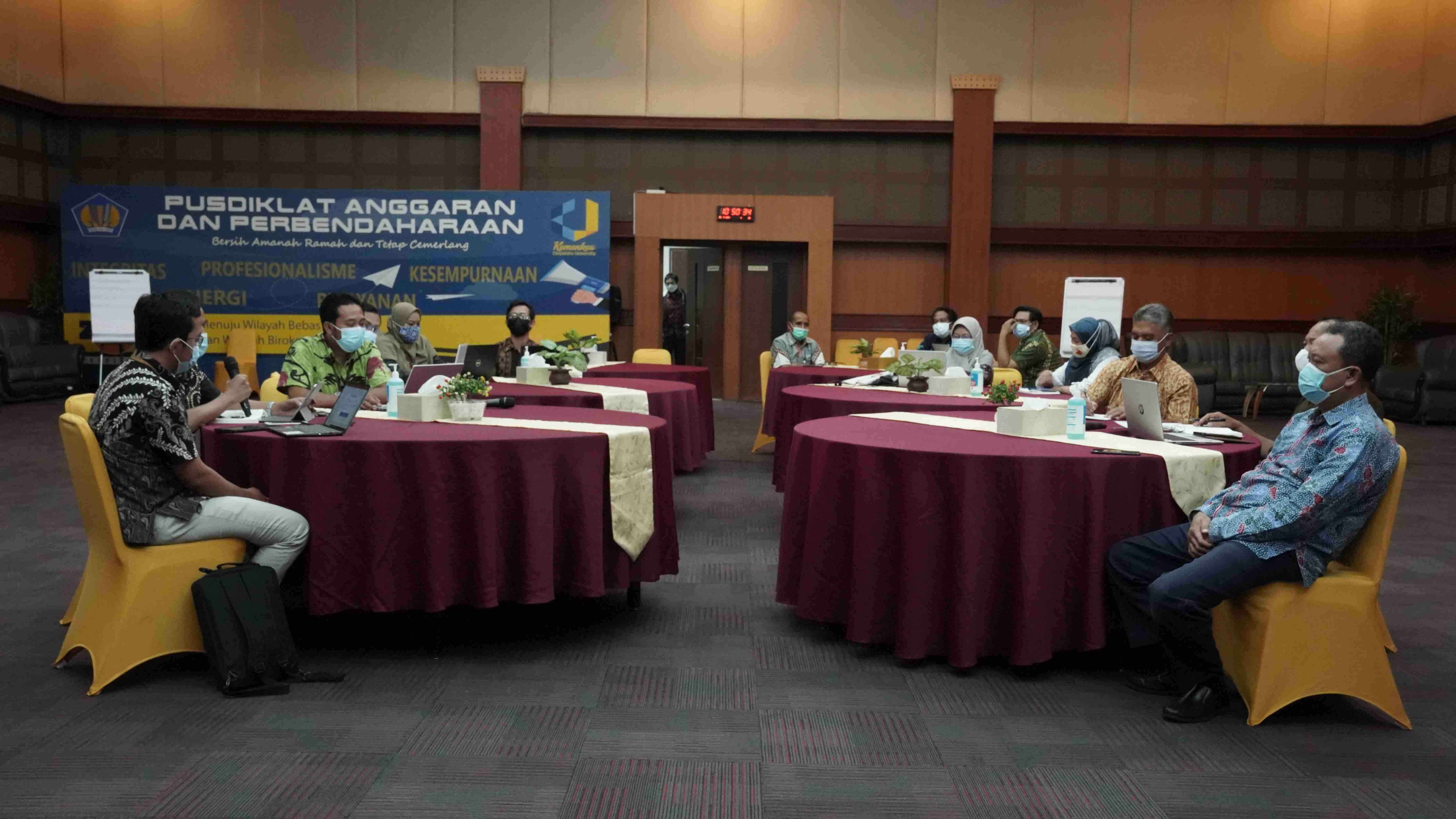 Kunjungan Direktur Sistem Perbendaharaan