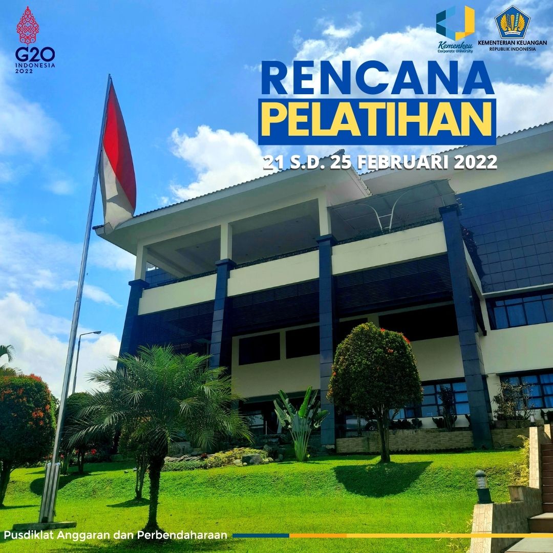 Rencana Pelatihan 21 s.d. 25 Februari 2022