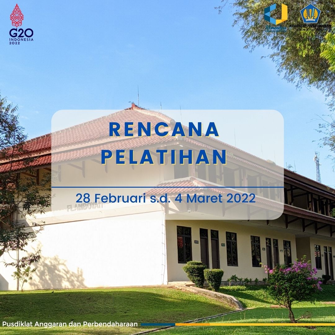Rencana Pelatihan 1 s.d. 4 Maret 2022